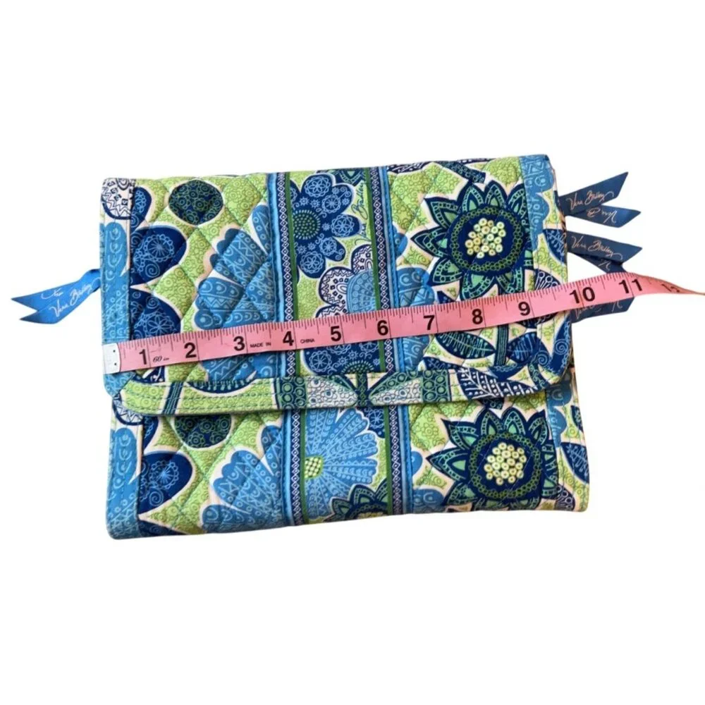 Vera Bradley Petal Paisley Travel Organizer Excellent‎ Condition